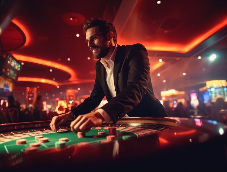 Mega Sevens live dealer table on cahaya platform
